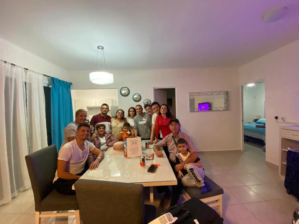Departamento Blue Vacacional Lägenhet Playa del Carmen Exteriör bild