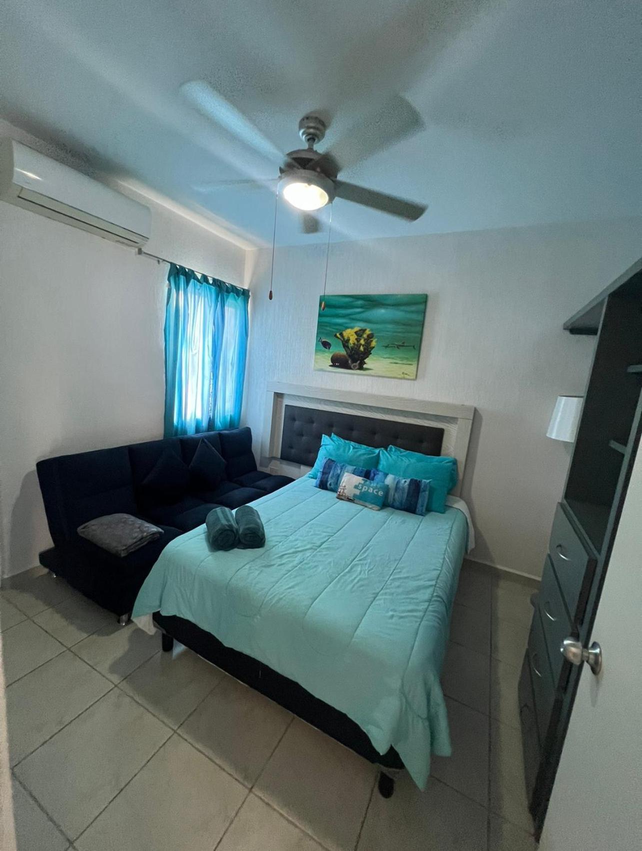 Departamento Blue Vacacional Lägenhet Playa del Carmen Exteriör bild