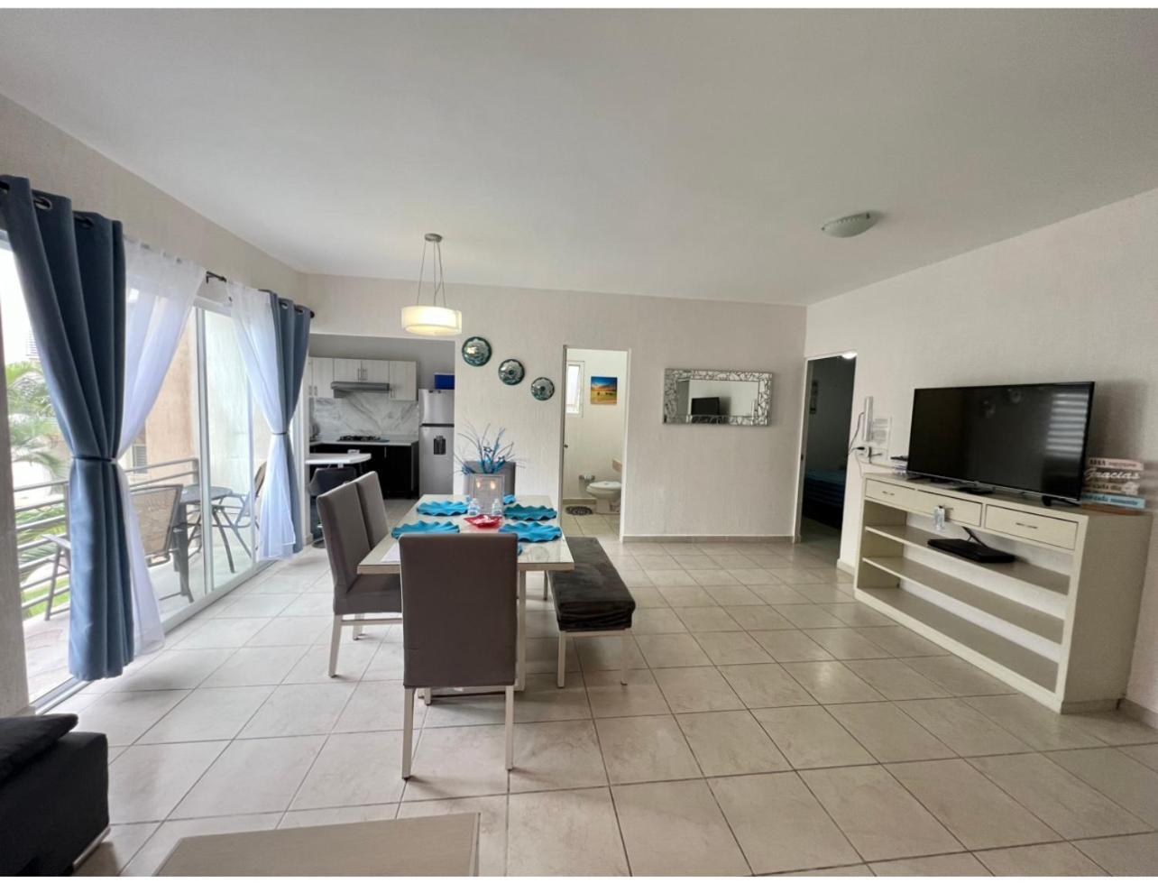 Departamento Blue Vacacional Lägenhet Playa del Carmen Exteriör bild